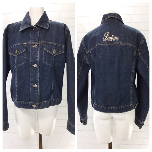 denim jacket with indian embroidery
